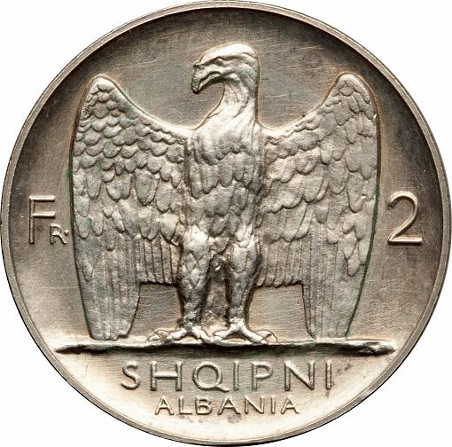 albania-2-franga-ari-1926
