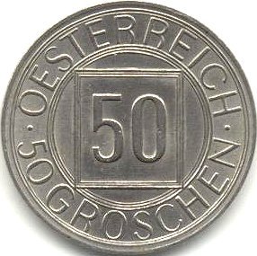 1934 50 Groschen-